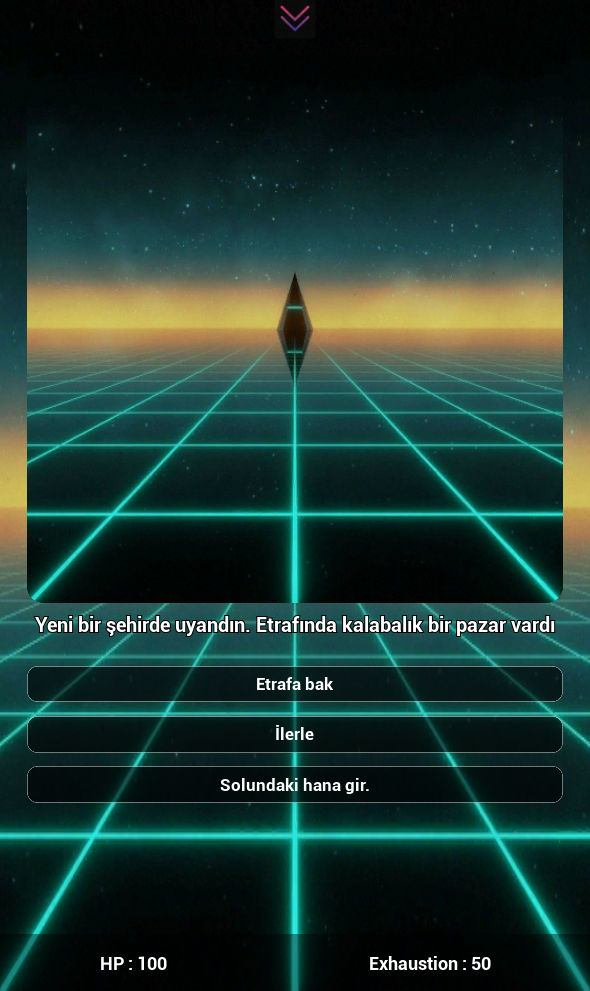 Seçim Tabanlı Mobil Hikaye Oyunu